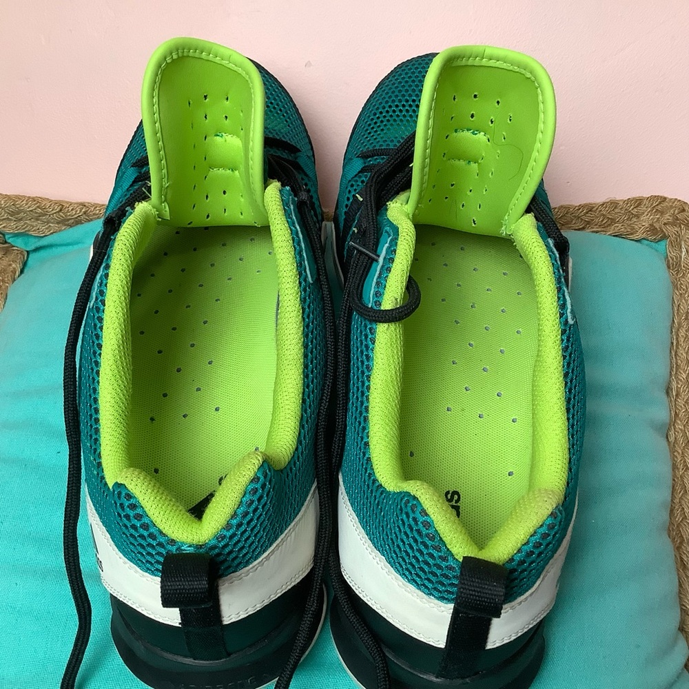 Adidas AX2 Hiking Trail Traxion AF6125 Men’s Shoes Size 13 Teal Black White 2015 - Picture 10 of 13